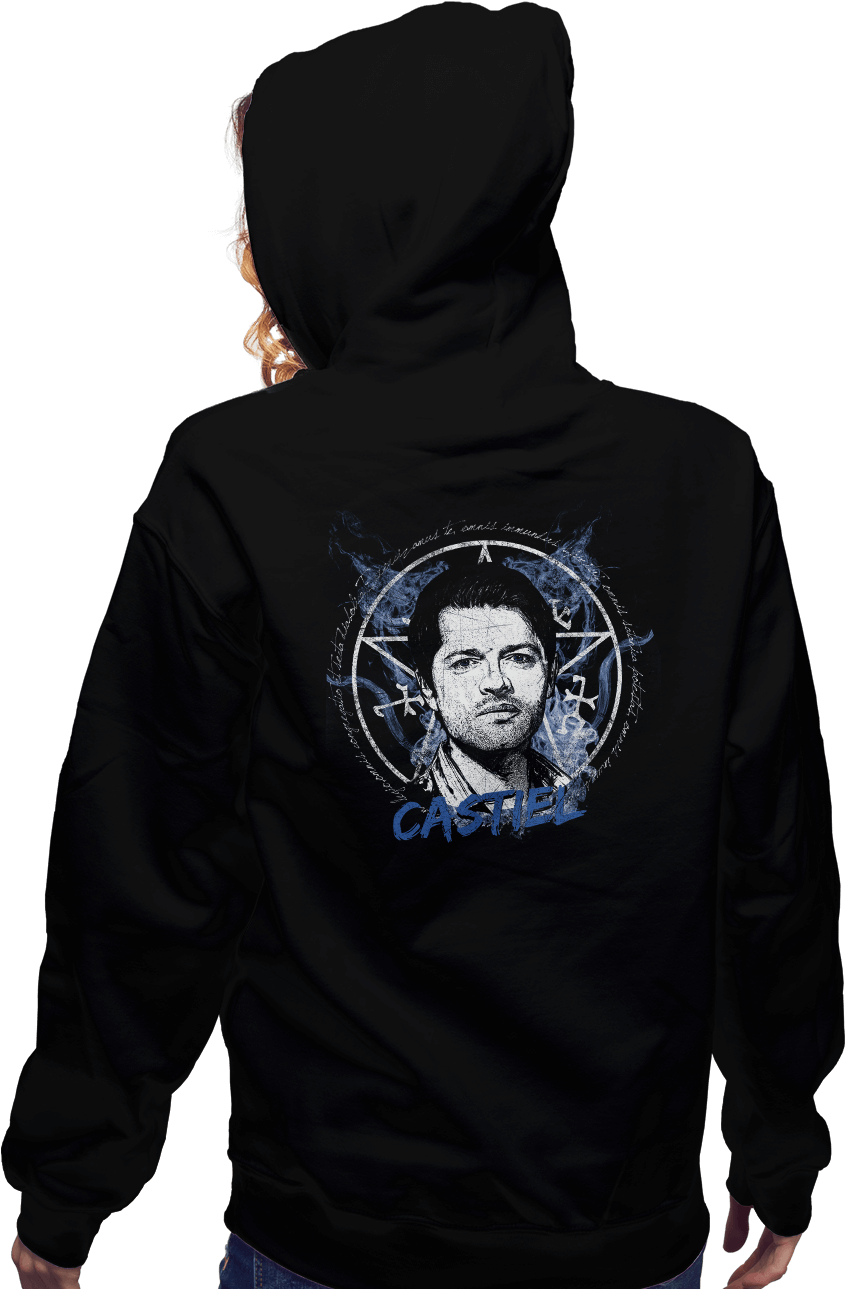 Supernatural Castiel - Supernatural Shirts Dean Winchester Shirts Hoodies (650x650), Png Download