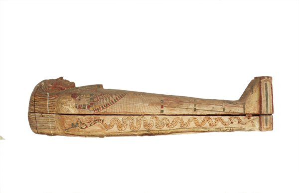 Wooden Coffin - Penteconter (600x387), Png Download