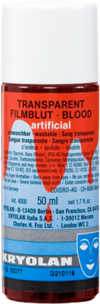 Kryolan Fake Blood (600x600), Png Download
