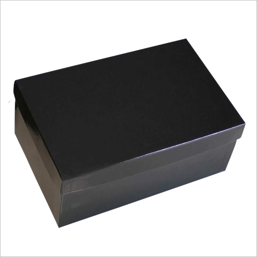 Shoe Boxes Wholesale - Black Cardboard Shoe Box (502x502), Png Download