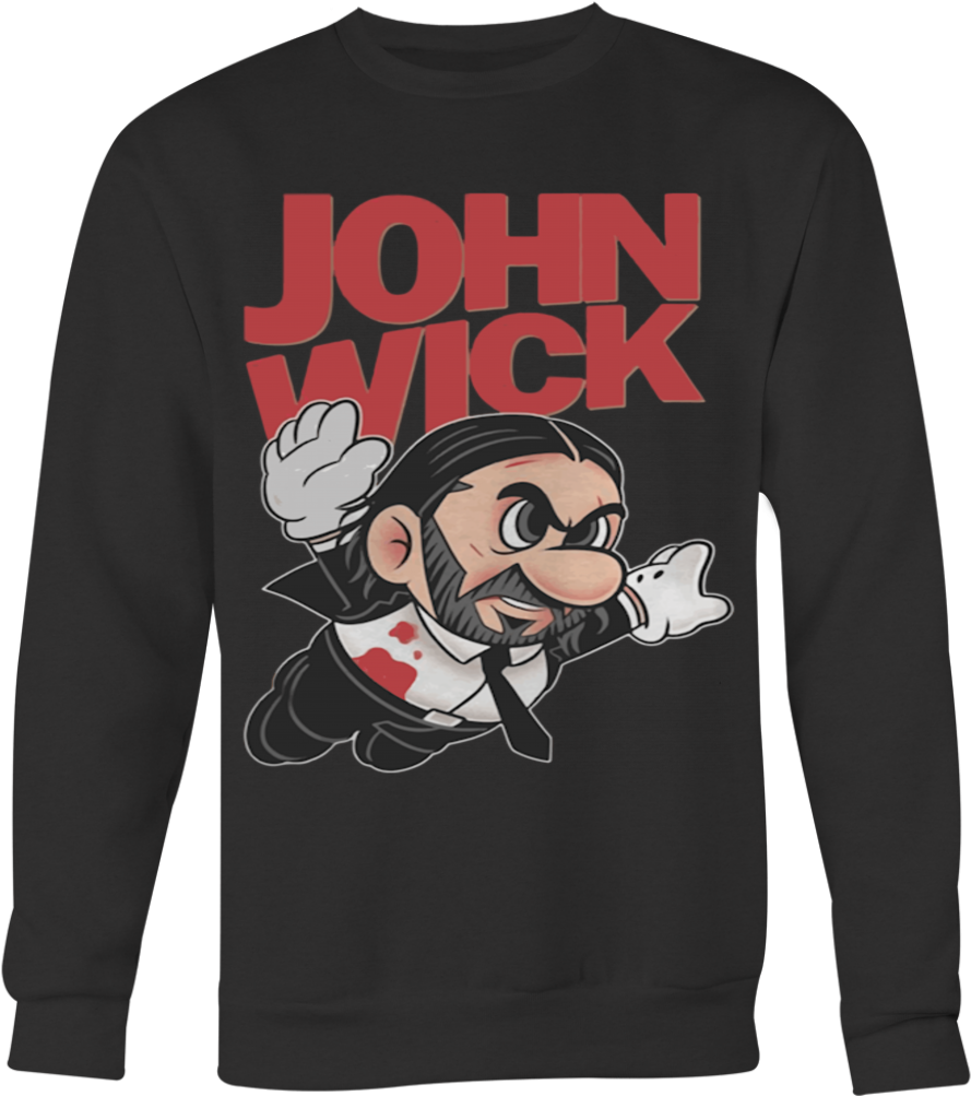 Super John Wick T-shirt - T-shirt (1024x1024), Png Download