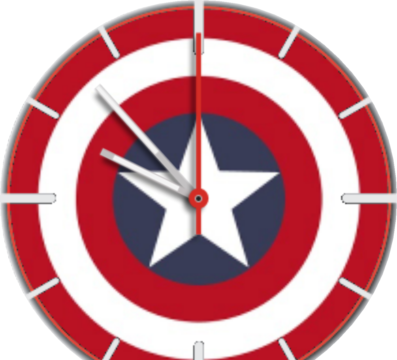 Captain America Shield Png (1280x1160), Png Download