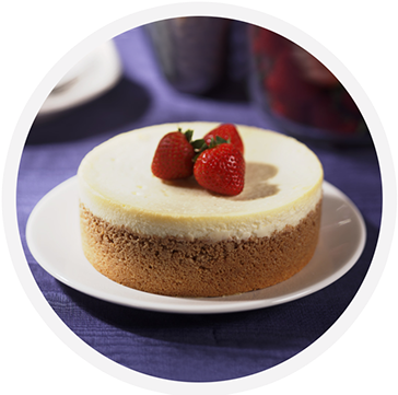 Classic Cheesecake - Cheesecake (387x368), Png Download