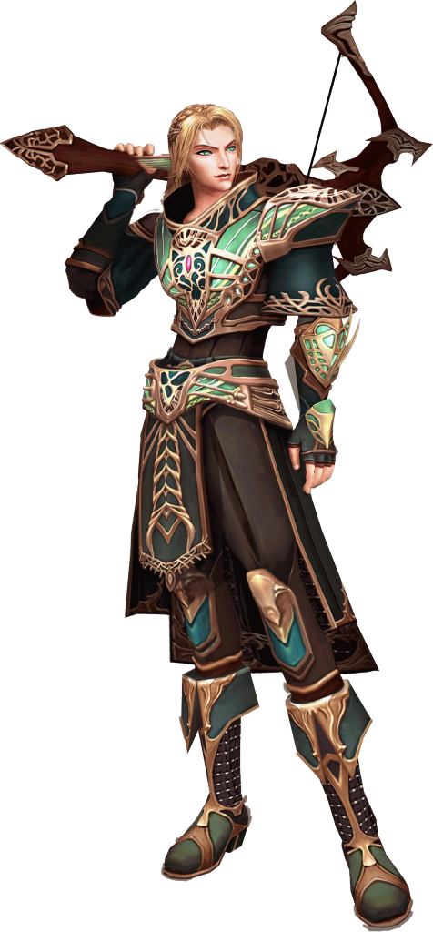Male Elf Png Transparent Images - Pathfinder Male Half Elf (476x1024), Png Download