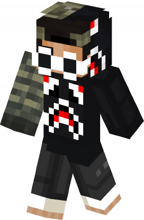 Minecraft Skin Tomura Shigaraki (289x440), Png Download