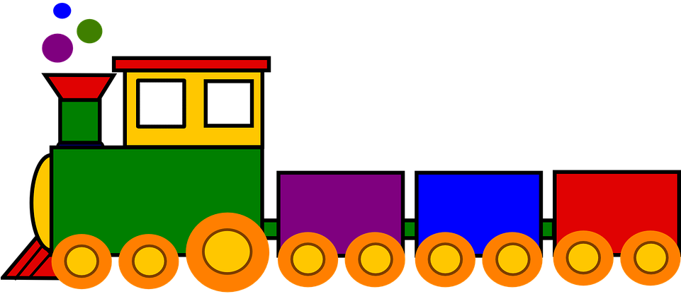 Us Train-308471 960 - Toy Train Clipart (960x480), Png Download