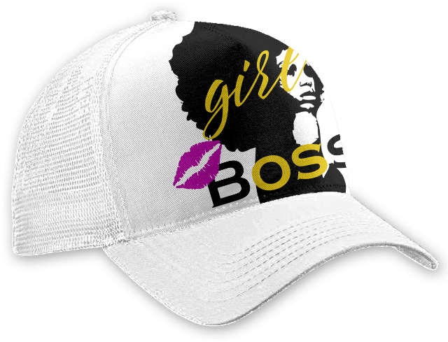 Girl Boss Cap - Baseball Cap (640x640), Png Download