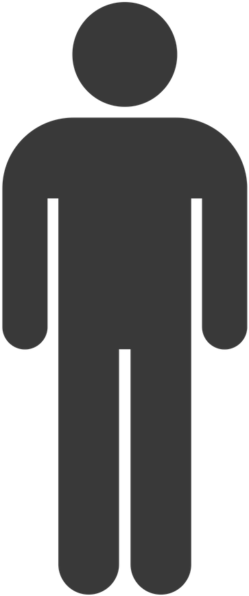 Person Icon Png - Percentage Men Or Women Going To The Doctor (1920x1080), Png Download