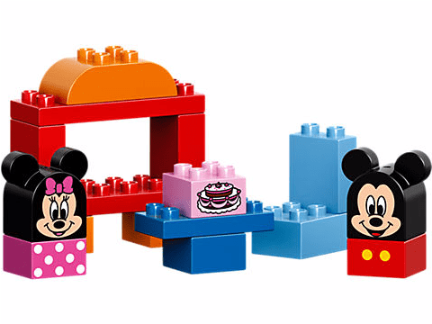 Watch Your Child Listen And Build Along With This Disney - Lego Duplo Clubhouse Cafe (638x359), Png Download