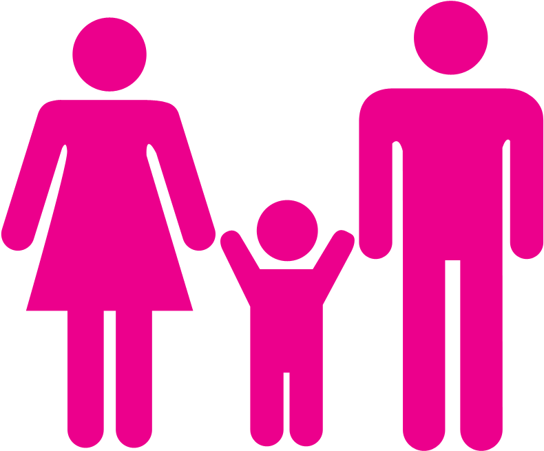 The Family Practice - Family Icon Png Pink (800x800), Png Download