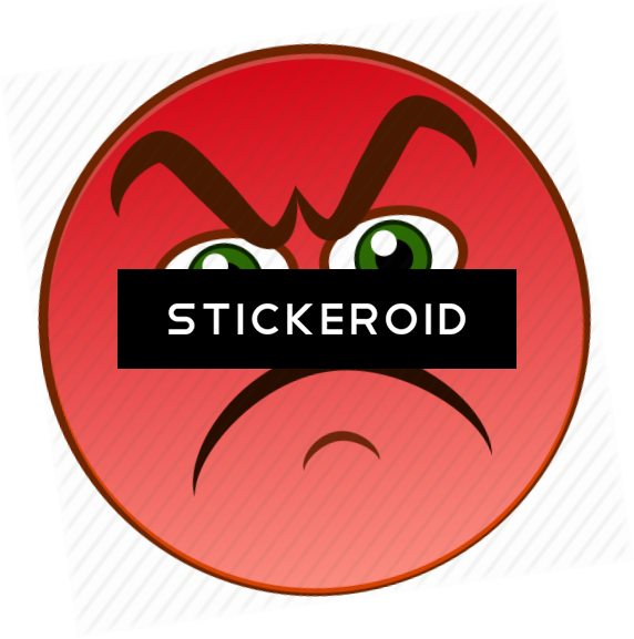 Angry Emoji - Emoji (572x577), Png Download