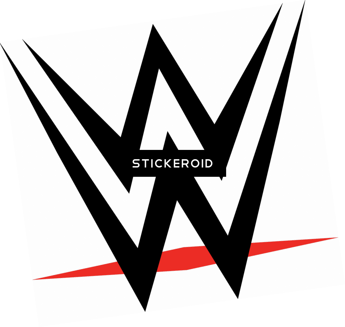 Wwe Logo Sports - Line Art (1158x1095), Png Download