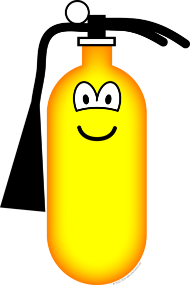 Fire - Fire Extinguisher Emoji (379x566), Png Download