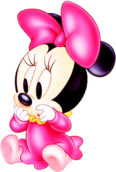 Minnie Mouse Png Download - Baby Looney Tunes Disney (420x600), Png Download