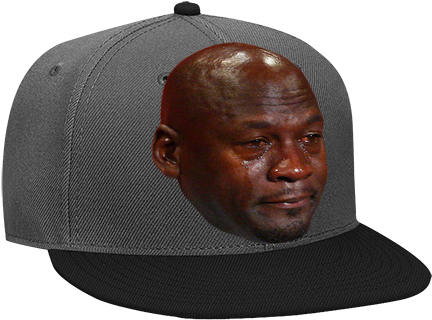 Snapback Flat Bill Hat - Jordan Hat Flat Bill (450x450), Png Download