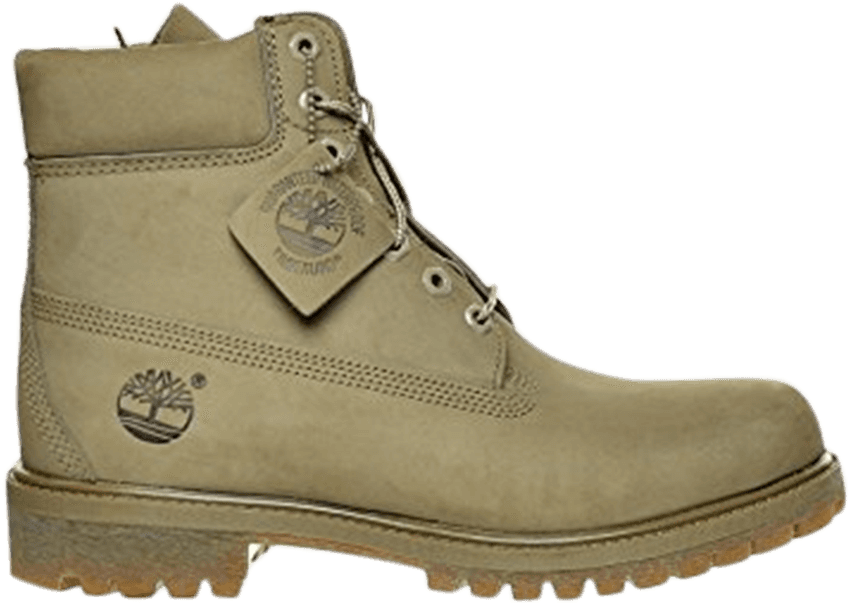 Timberland 6 Inch Premium Men's Boots Tan Mono Tb0a1779 (1000x1000), Png Download