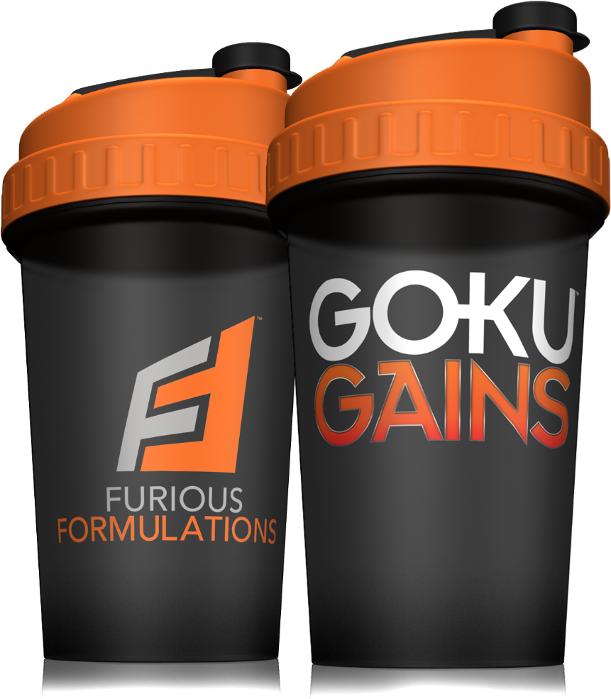 Goku Gains Shaker - Dragon Ball Shaker Bottle (1024x1024), Png Download