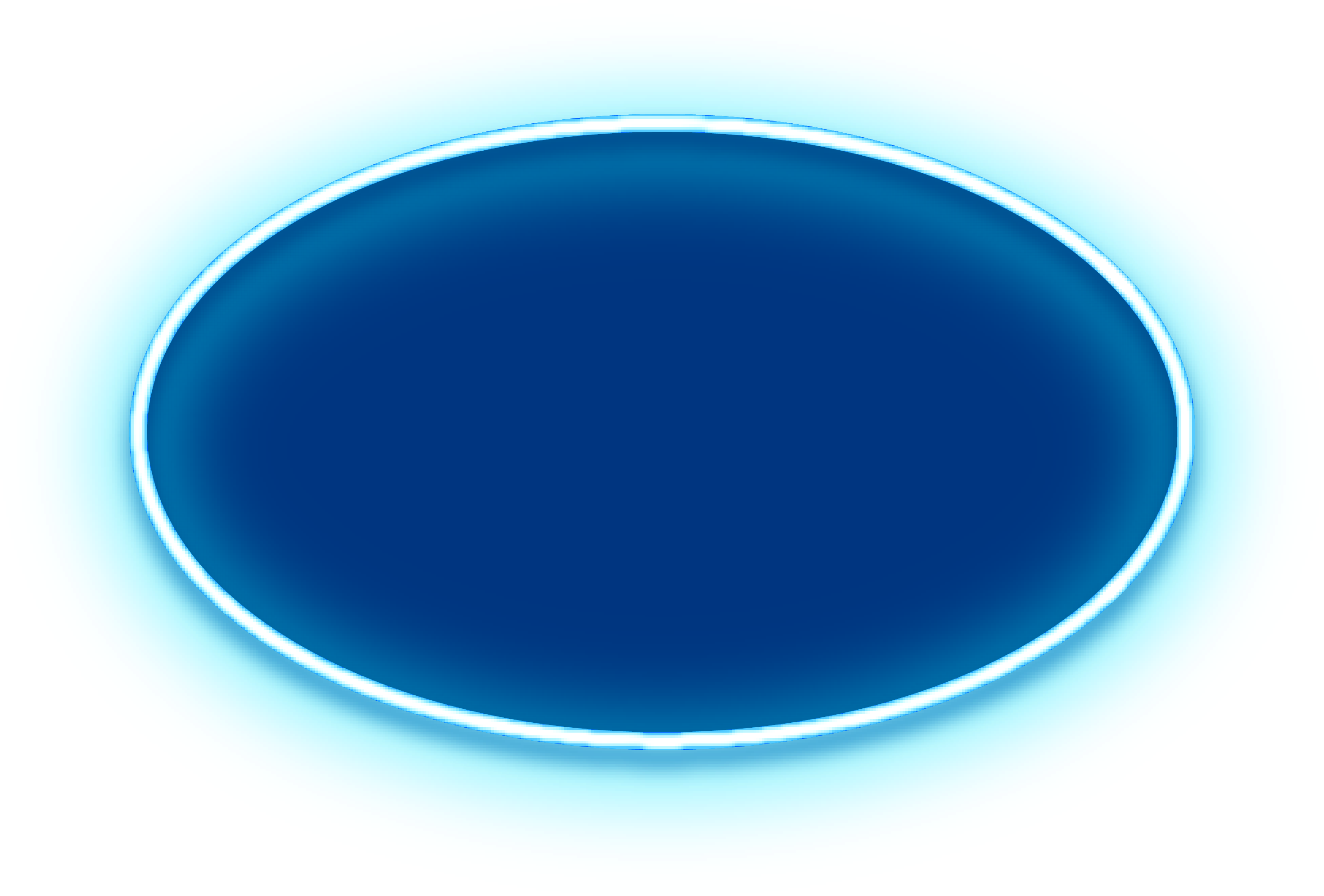 Download Blue Oval Png Vector Free Library - Circle - HD Transparent