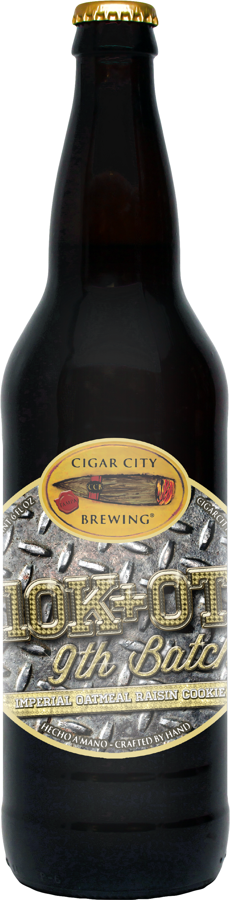 110k Ot 9th Batch - Cigar City Brewing (975x3096), Png Download