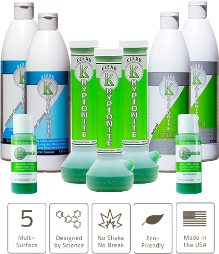 Complete Cannabis Care In A Bottle - Klear Kryptonite Wonder Twins (450x550), Png Download