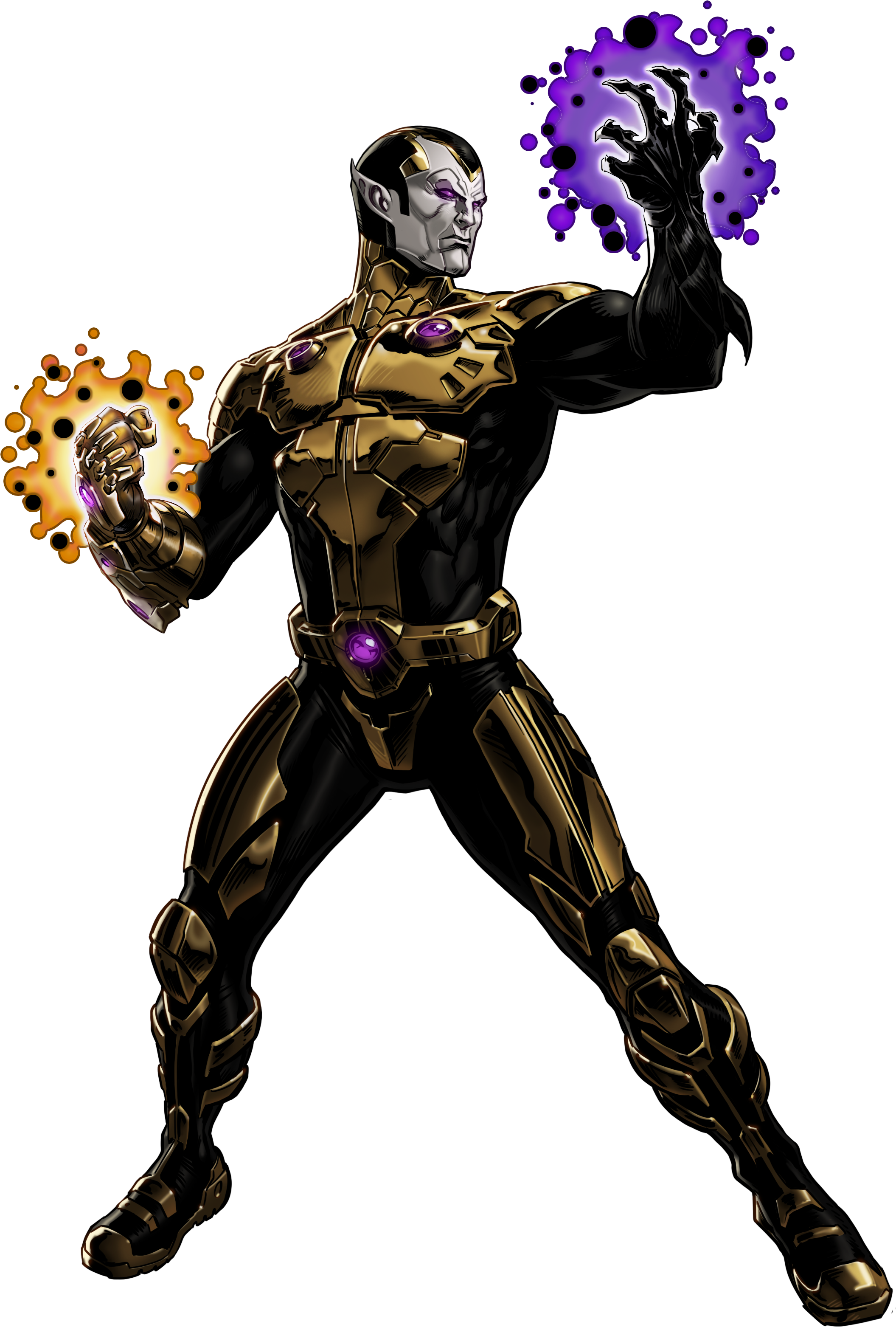 Png - Marvel Comics Ebony Maw (2550x3300), Png Download