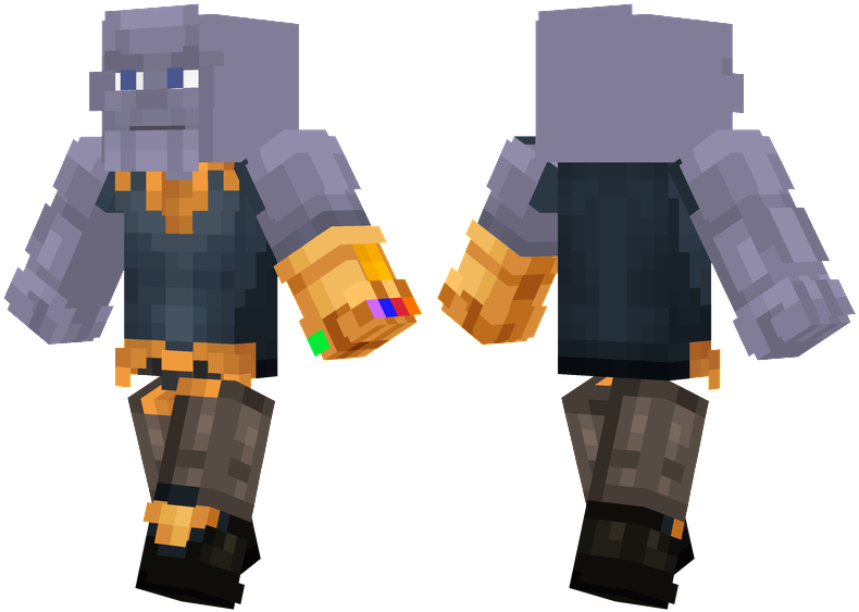 Thanos - Minecraft (804x576), Png Download