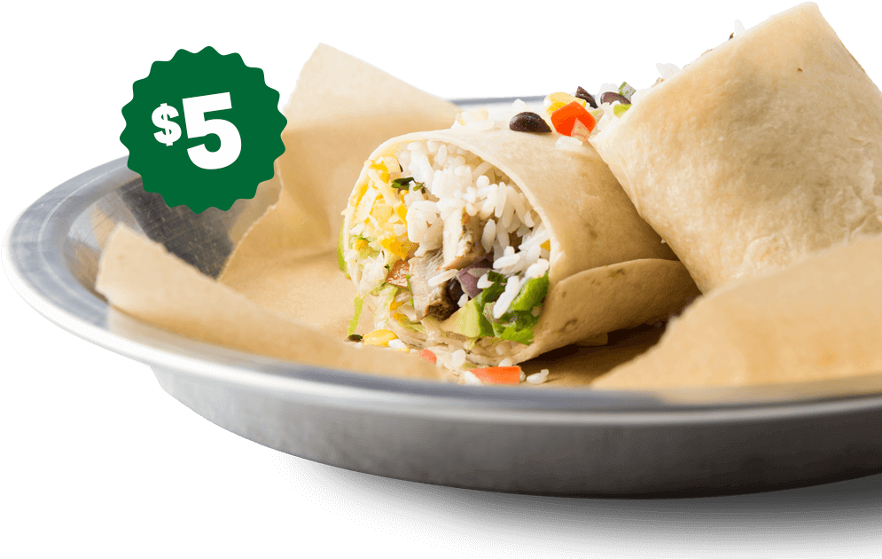 Try Something Nü - Mission Burrito (1000x642), Png Download