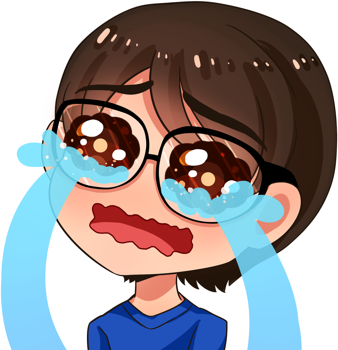 My Name Is Aunya On Twitter - Cartoon (1200x1200), Png Download
