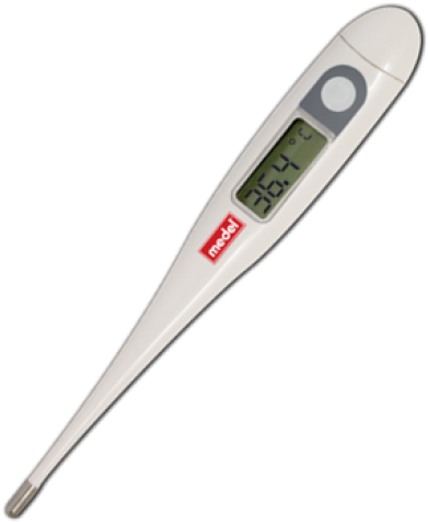 Mp5baby Digital Thermometer Flexible Tip, Result In - Digital Thermometer Transparent Png (600x600), Png Download