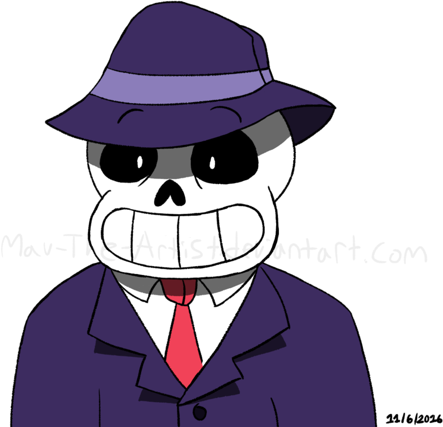 Mafia Art Sans - Sans Mafia (894x894), Png Download