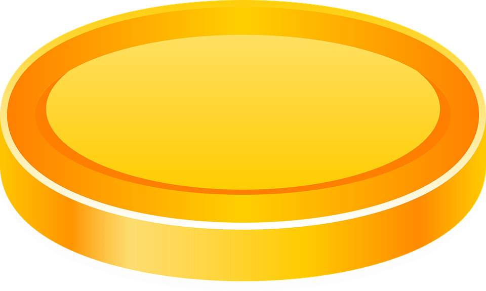 เงิน เหรียญ Png (960x575), Png Download