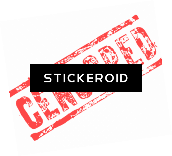 Censored Stamp - Censored Stamp Tile Coaster (553x500), Png Download