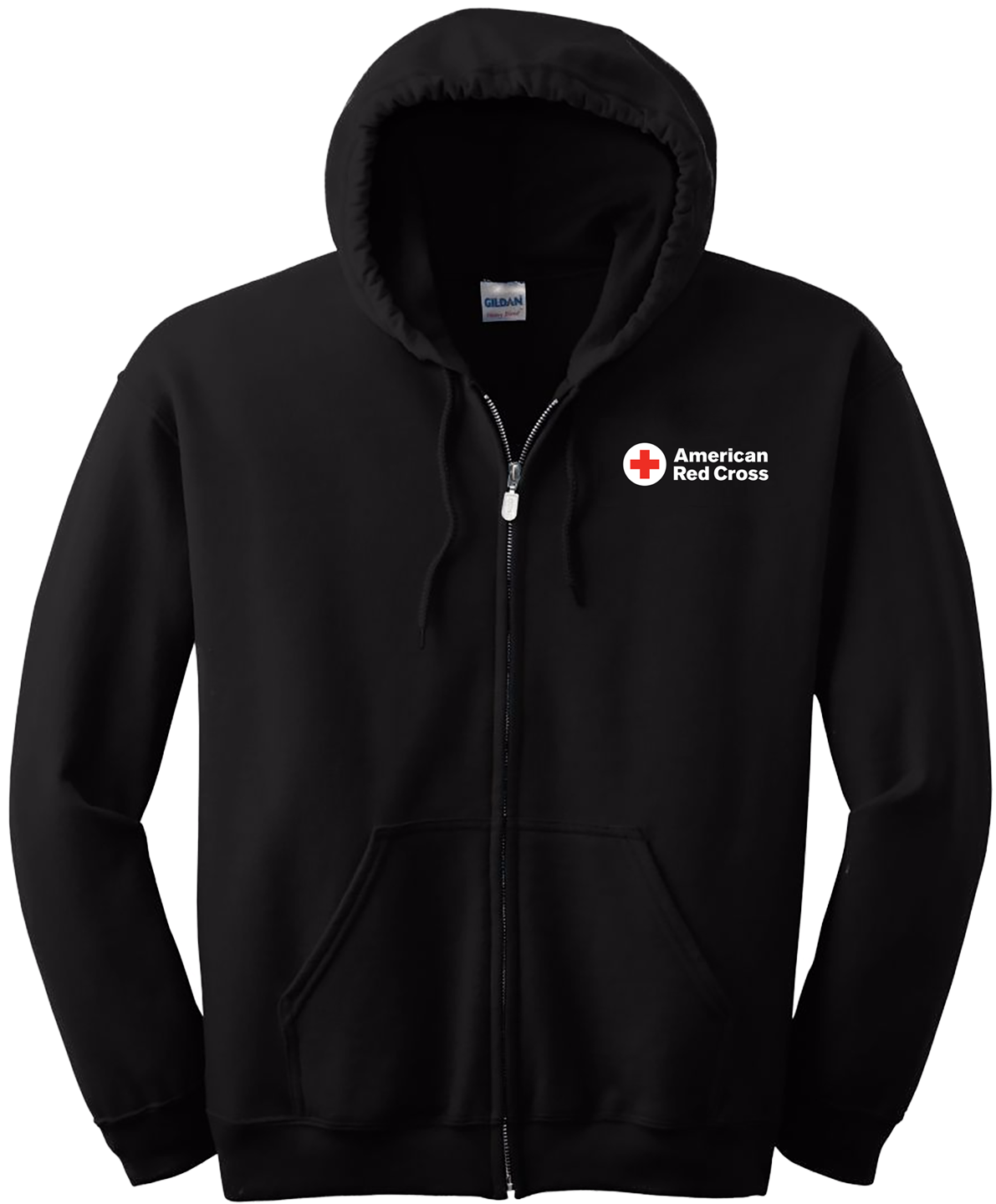 Black - Fairie Vert Ailes Zip Hoodie (2000x2000), Png Download