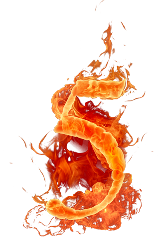 Alfabeto Hecho Con Fuego - Monogram 5" Journal: Blank Notebook Diary Log: Volume (328x500), Png Download