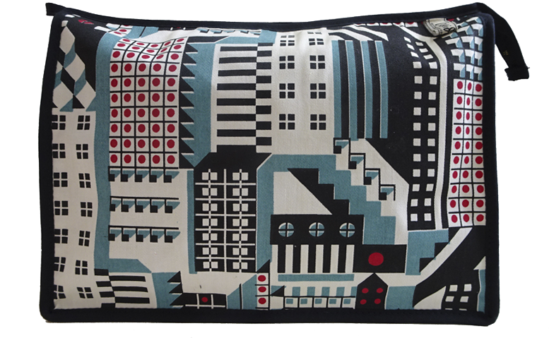 Cityscape Large Zipped Wash-bag - Wolford Washbag (800x523), Png Download