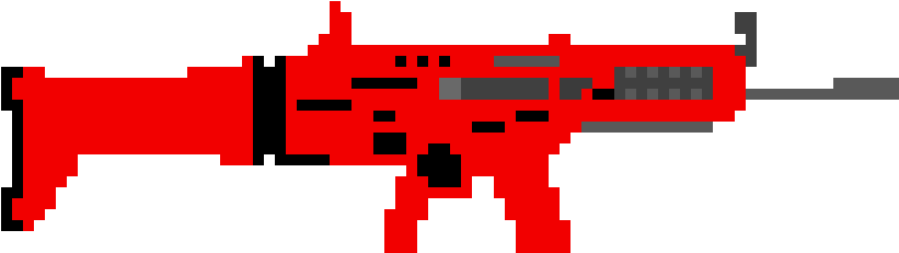 Scar / Fortnite - Pixel Art Fortnite Skin (1070x380), Png Download