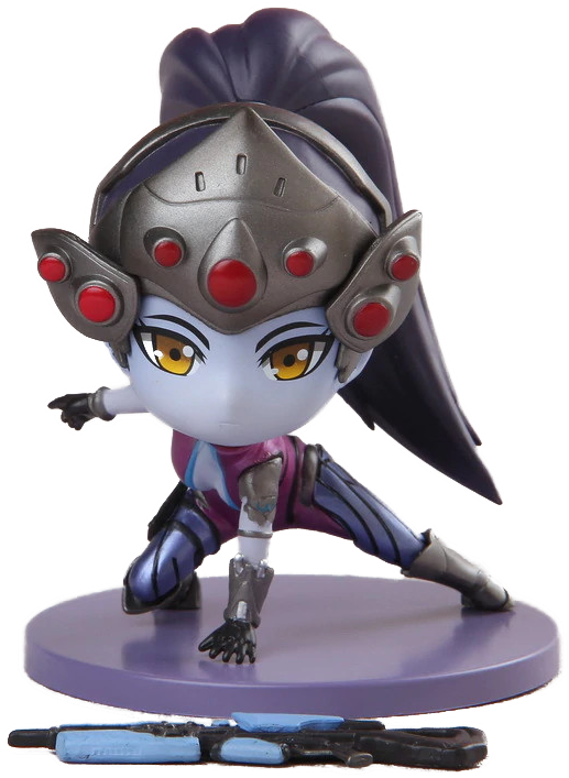 Overwatch Widowmaker Chibi Figure - Overwatch Funko X Nendoroids (750x750), Png Download