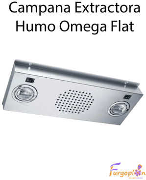 Campana Extractora Humo Led Omega Flat - Exhaust Hood (300x400), Png Download