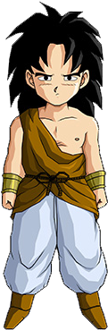 Broly - Dragon Ball Kid Broly (307x400), Png Download