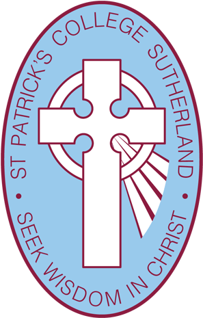St Patrick's College Sutherland Logo (318x500), Png Download