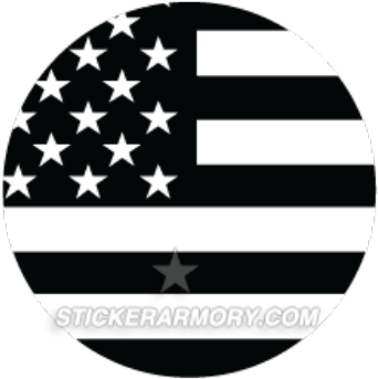 Banner Black And White Stock Collection Of Stars Stripes - Us Flag In Ball (344x350), Png Download
