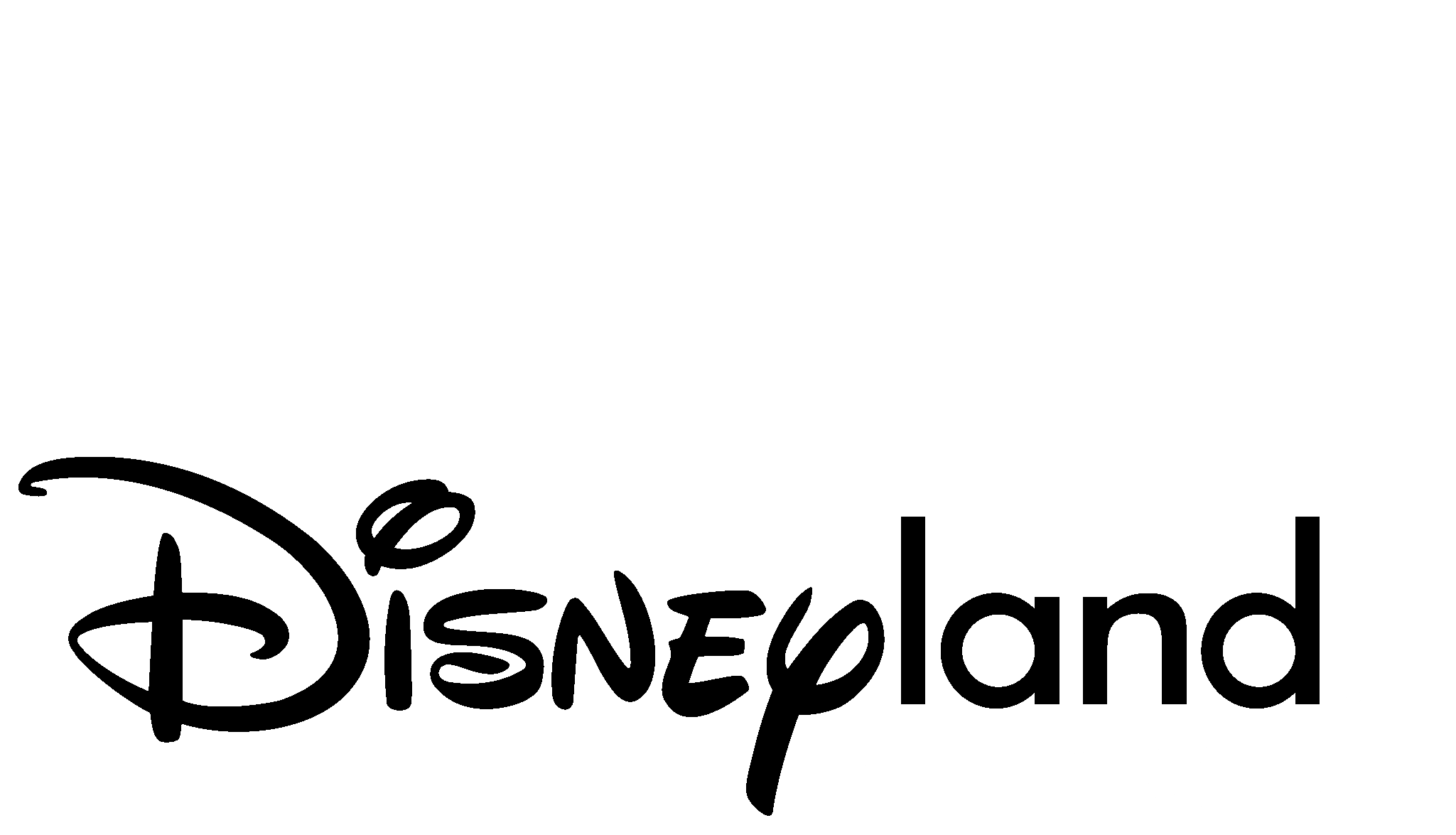 Disneyland Resort Logo Black And White - Birnbaum's Disneyland Resort 2002: Expert Advice (2400x2400), Png Download