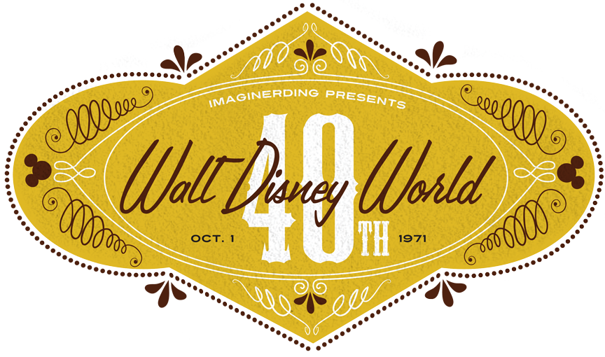 October 2011 Marks The 40th Anniversary Of The Opening - Walt Disney World (864x510), Png Download