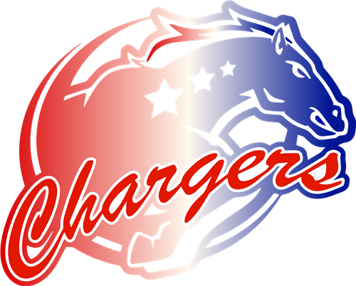 Chargers Logo Metallic - Logo (500x402), Png Download