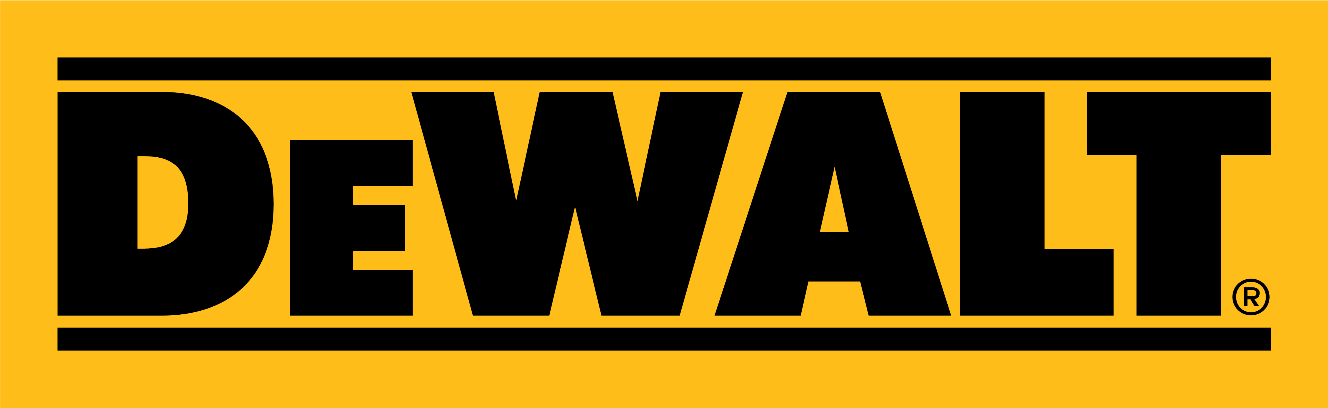 Dewalt Logo (5000x1788), Png Download