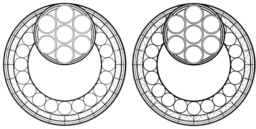 Kingdom Hearts Stained Glass Png Clipart Window Kingdom - Kingdom Hearts Stained Glass (900x450), Png Download