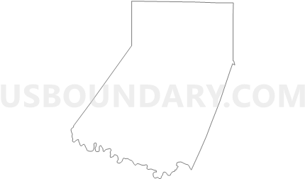 Indiana County, Pennsylvania - Indiana County Pa Outline (450x300), Png Download