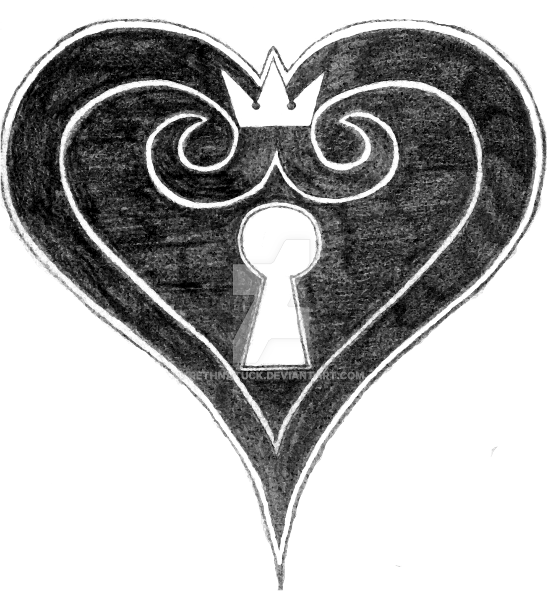 Kingdom Hearts Logo Fondo Negro (1280x1321), Png Download