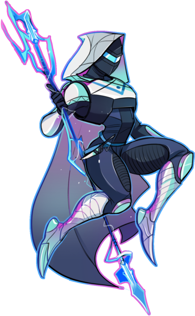 Destiny Hunter Chibi By @steelsuit - Destiny 2 Hunter Art (562x632), Png Download