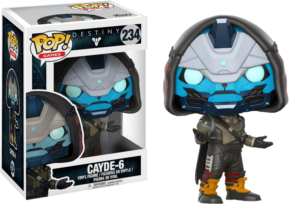 Cayde-6 Funko Pop Vinyl Figure - Cayde 6 Pop (967x682), Png Download